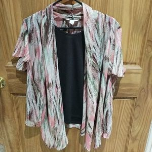 Tank and overlay top